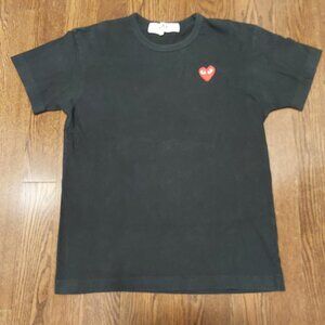 PLAY COMME des GARCONS Black T-Shirt size XL